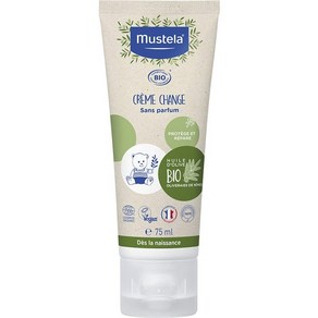 MUSTELA 프랑스 정품 무스텔라 베베 바이오 무향 기저귀 크림 엉덩이 크림 75ml, 1개