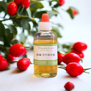 [더위치] 유기농 정제 로즈힙오일 50ml Rosehip Oil 퓨어, 1개