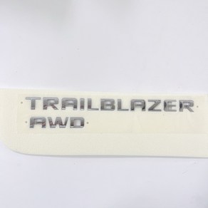 트레일블레이저 레터링(TRAILBLAZER AWD/크롬/백도어) 1개 P42764316 예약주문