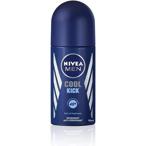 [니베아 일본직구] Nivea Men Cool Kick Anti-Perspirant Roll-On (50ml) 니베아 남성이 킥 냉각 제한 롤온 (50밀리리터)