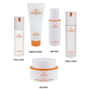 샤르네 화장품 샤르네 5종세트(구성:미스트 50ml 에센스 100ml 폼클렌져 100ml 세럼 50ml 크림 50ml), 1세트