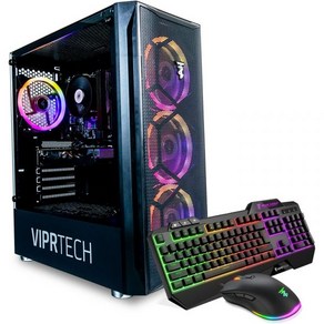 VipTech 뮤티니어 게이밍 PC 데스크탑 - Intel Coe i7 (3.8)GHz) GeFoce GTX 1660 Supe 6GB 16GB RAM 512GB N, GTX 1660 Supe 6G