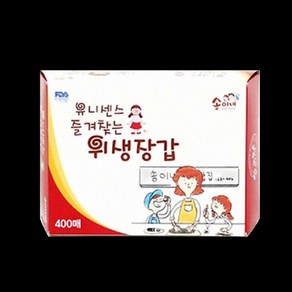 [알티피아] 유니센스 즐겨찾는 위생장갑 400매, 1개