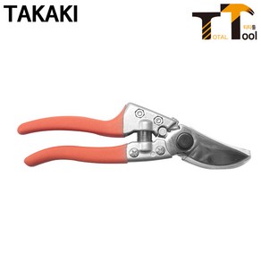 TAKAKI 전지가위 전정가위 원예가위 잔디가위 가지치기 정원가위 나무가위, 1개