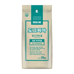 아지플러스 아지피아 도그피아 램스피아 대한사료, 도그피아20kg, 1개, 20kg, 닭고기+쌀