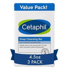 세타필 젠틀 클린징 바 3개 Cetaphil Gentle Cleansing Ba Soap 3ea, 127g