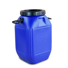 원료보관 플라스틱통 50L 벌크통 물통 약품용기 드럼, 25L 블루 1.2KG, 1개