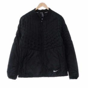 기타 2098 NIKE블랙 구스다운 패딩배색스포츠러닝집업 [XL]