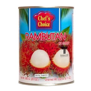 태국 쉐프초이스 람부탄 통조림 565g Thai Chef's Choice Rambutan 565g, 1개