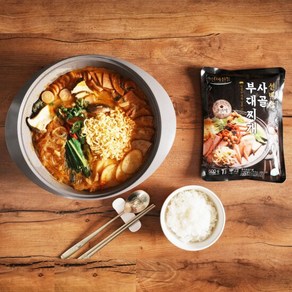 선비찬 사골부대찌개 600g, 1개