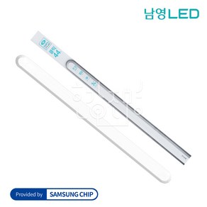 남영 LED 클릭 일자등 형광등 44W AS 2년 삼성칩, 주광색, 1개