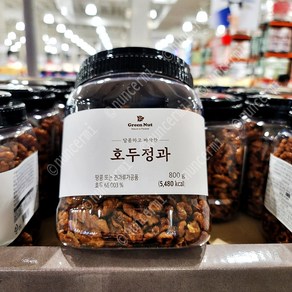 Geen NUT 그린너트 달콤하고 바삭한 호두정과, 800mg, 1통