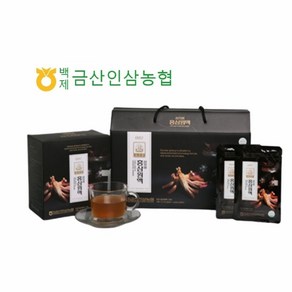 부여마켓 백제금산인삼농협 삼지원 홍삼원액 50ml x 30포, 1개