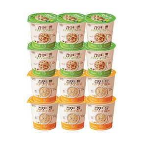 컵 오트밀 소고기미역 33g X6입+치킨스프 33g X6입, 12개