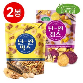 하루견과 단짠믹스넛450g+단짠칩스240g (총2봉), 1개