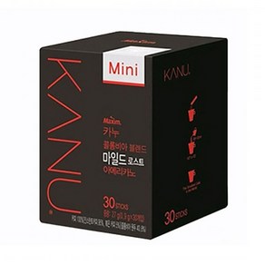 카누 미니 마일드 아메리카노, 30Tx1개+사은품, 27g, 1개, 30개입