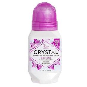 CRYSTAL Deodoant 미네랄 데오드란트 롤 온 2.25온스 포장 다를 수 있음, 없음, 1개