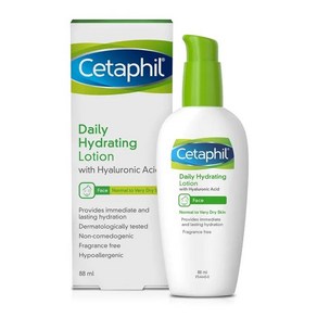 Cetaphil 세타필 페이스 데일리 하이드레이팅 로션 히알루론산 88ml, 1개