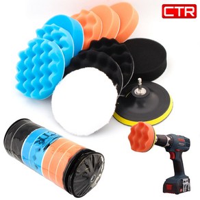 CTR 광택패드 5인치 12종세트 125mm