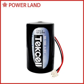 텍셀 TEKCELL SB-D02 C5264 D사이즈 3.6V 19000mAh [PLC/열량계 배터리] 소변기용배터리 소방짹, SB-D02 C5264 RR, 1개