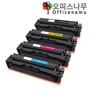 4색세트 재생 Colo LaseJet Po MFP M281fdw/CF500X 대용량 HP호환, 1개