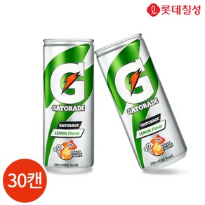 롯데 게토레이 240ml x 30캔, 240g, 30개