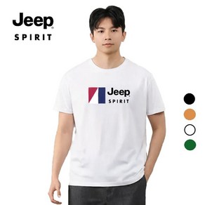 JEEP spiit (지프스피릿) 반팔티셔츠 남성 여성 남자 여자 반팔티 면 T2021-9