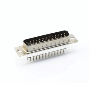 DS1034-25M 디서브 D-Sub 커넥터 PCB용 MALE 2열 25pin, 1개