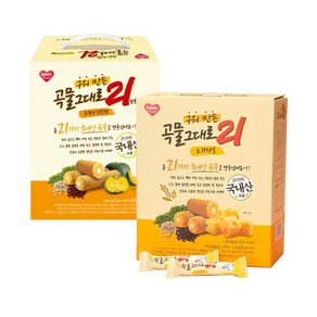 곡물그대로 21 오리지널 100봉 + 단호박 100봉 (총 200봉), 1세트, 1kg