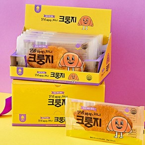 지니 크룽지(10개입) 1세트 크루아상 누룽지 간식선물, 10개, 20g