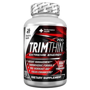 TimThin X700 Themogenic Diet Pills with Maximum En 미국산 최대 에너지를 함유한 TimThin X700 열 발생 알약 120캡슐, 1개, 120정