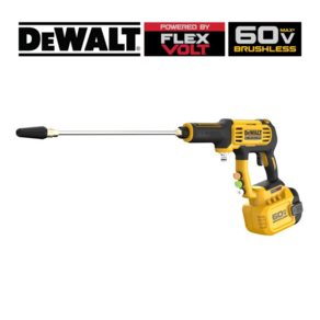 디월트 신형 고압 세차기 세척기 DCPW1000B 60V MAX 1000 PSI Lithium-Ion Codless Powe Cleane (Tool Only), 1개