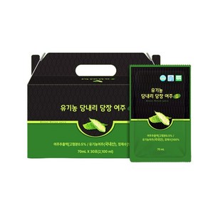 송도순의 유기농 당내리 당장 여주즙 70ml 120포, 120개