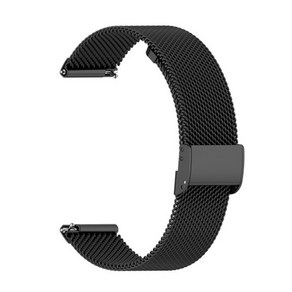 [호환] Gamin Foeunne 645 245 55 158 / Vivoactive 3 Active 5 Venu Sq 2용 18mm 22mm 금속 스트랩, 03 Black, 02 20mm Vivoactive 5, 1개