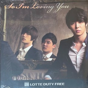 미개봉DVD)JYJ - So I’m Loving You (일본 롯데면세점 팬미팅 앨범)