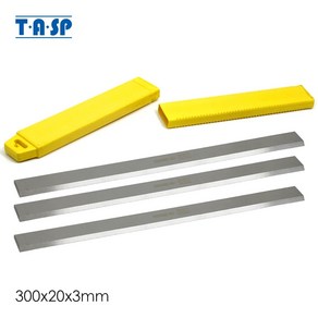 TASP 3pcs 300mm HSS 두께 대패 블레이드 300x20x3mm 목재 칼 목공 전동 공구 부품, China