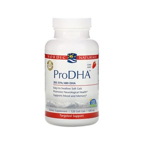 노르딕내츄럴스 PoDHA 오메가3 830mg 스트로베리 소프트젤 120개입 프로DHA, 기본, 1개, 120정