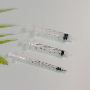 피딩주사기 슈푸 핸드피딩 크레 주사기 도마뱀 파충류 크레스티드게코 1ml 3ml 5ml, 1개