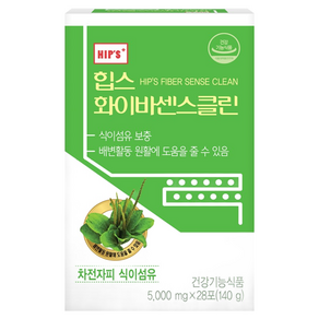 [힐밸런스] 화이바센스 클린, 1개, 140g