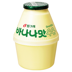 빙그레 바나나맛 우유, 240ml, 16개