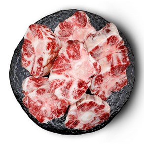 손질 잘 된 한우 소꼬리 살코기 많은 알꼬리 찜용 탕용, 1개, 1kg