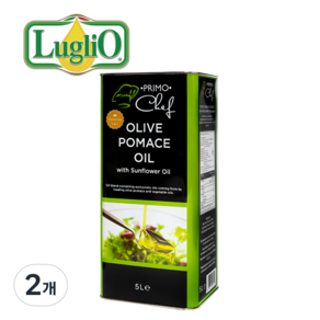 프리모셰프 포마스 올리브오일, 2개, 5L