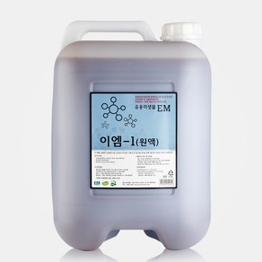 [이엠투데이] 정품 EM원액 대용량, 1개, 19L, 19