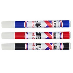 모나미 유성매직 12자루, 블루 12자루, 1Ea