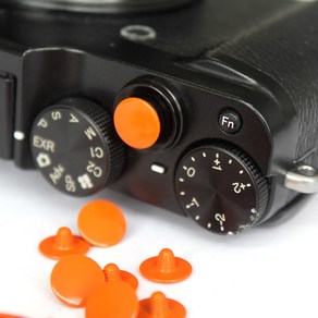 럭스케이스 나사식 소프트버튼 SB-130, 오렌지(orange), 1개