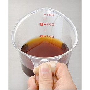 이노마타 계량컵 350mL, 투명 계량컵 350ml, 1개