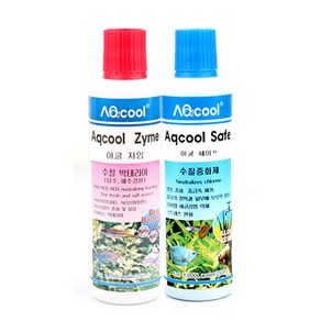 아쿨 물갈이약 세트 [250ml] (자임 세이프), 1세트, 250ml