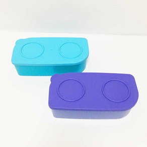 타파웨어/저장용기/반찬통/후레쉬앤쿨/밀폐용기, 2개, 1000ml