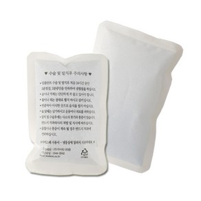 위덴 아이스팩_주의사항인쇄, 1개