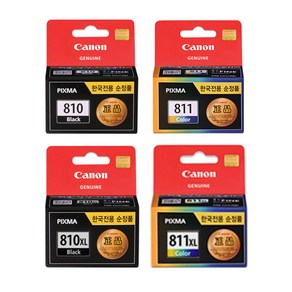 캐논 PG-810/CL-811 표준 대용량 잉크, 1개, CL-811 [표준용량] 칼라